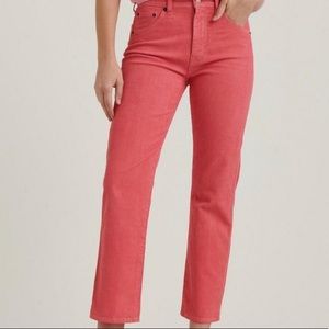 Lucky Brand Mid Rise Corduroy Crop Pants